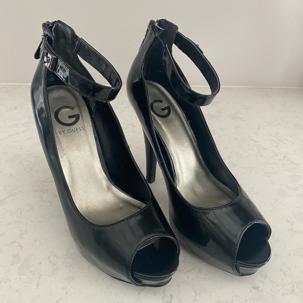 Guess Patten Leather Heels